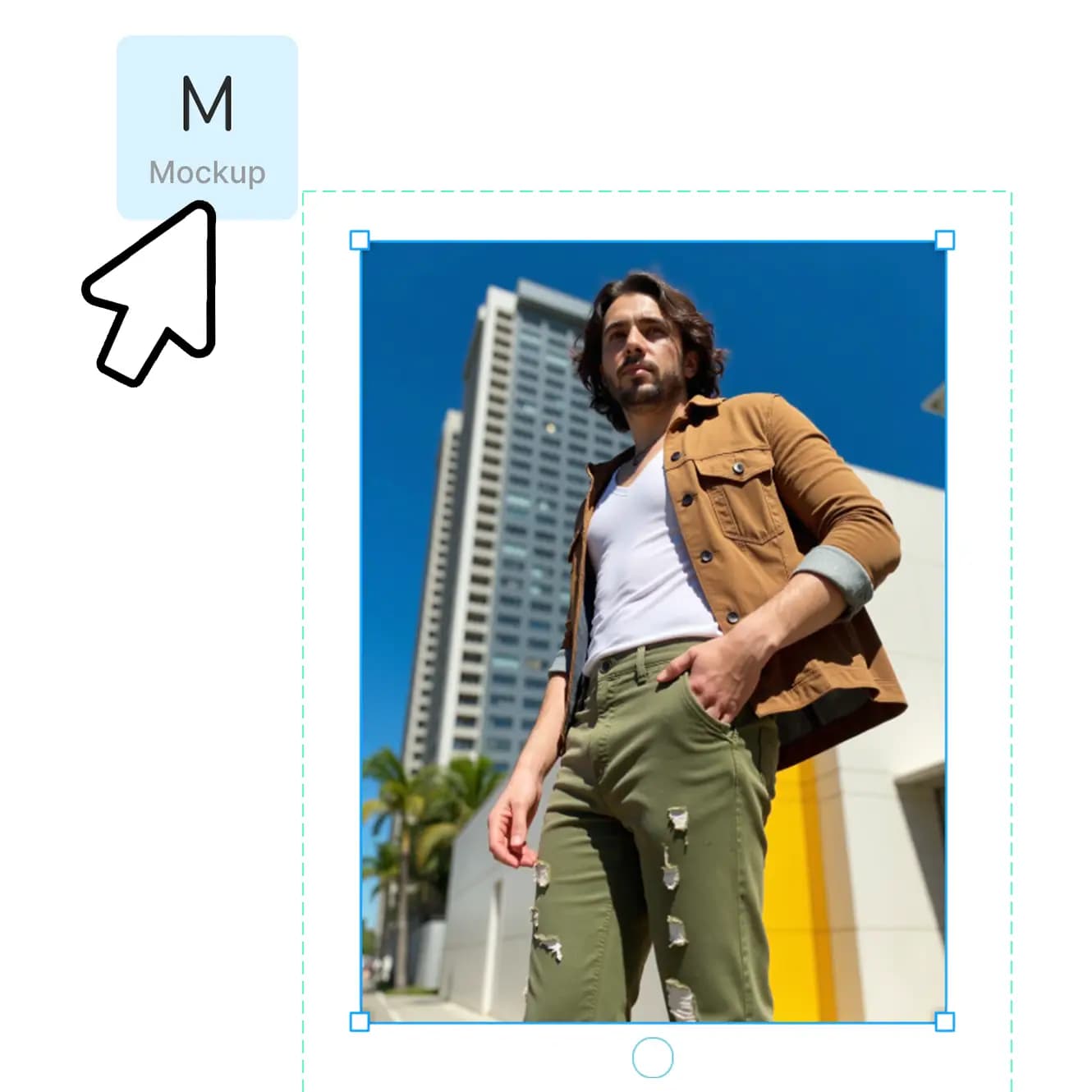 Generate editable mockups